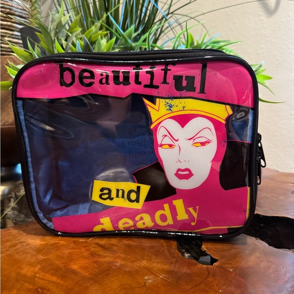 Disney Pink and Black Cosmetic Bag - Picture 1 of 5